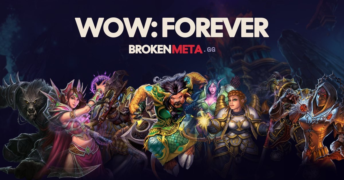 WoW Forever book necklace nerf: the best necklace at level 30